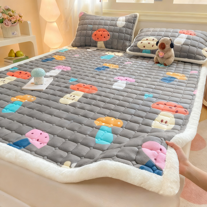 Fleece-Bettauflage, warm und weich