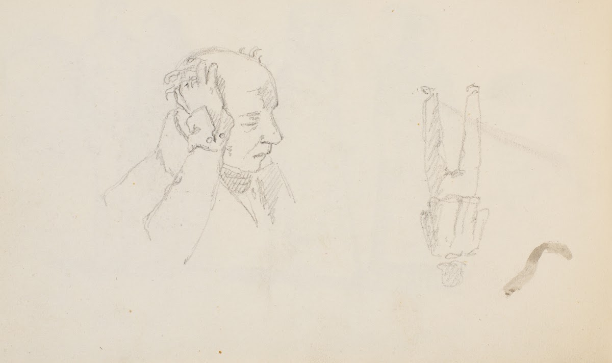 To figurstudier 1833