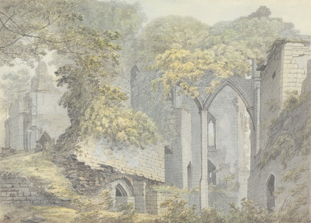 Goodrich Castle on the Wye Hertfordshire 1788