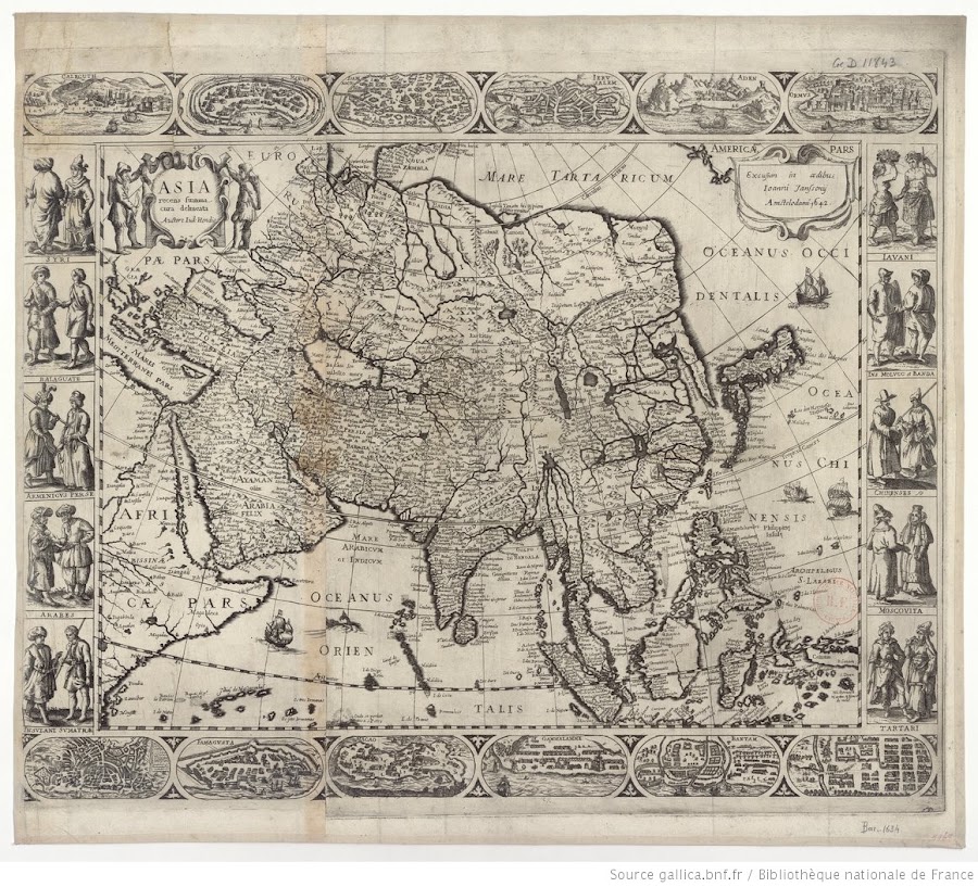 1642_Asia recens, summa cura delineata