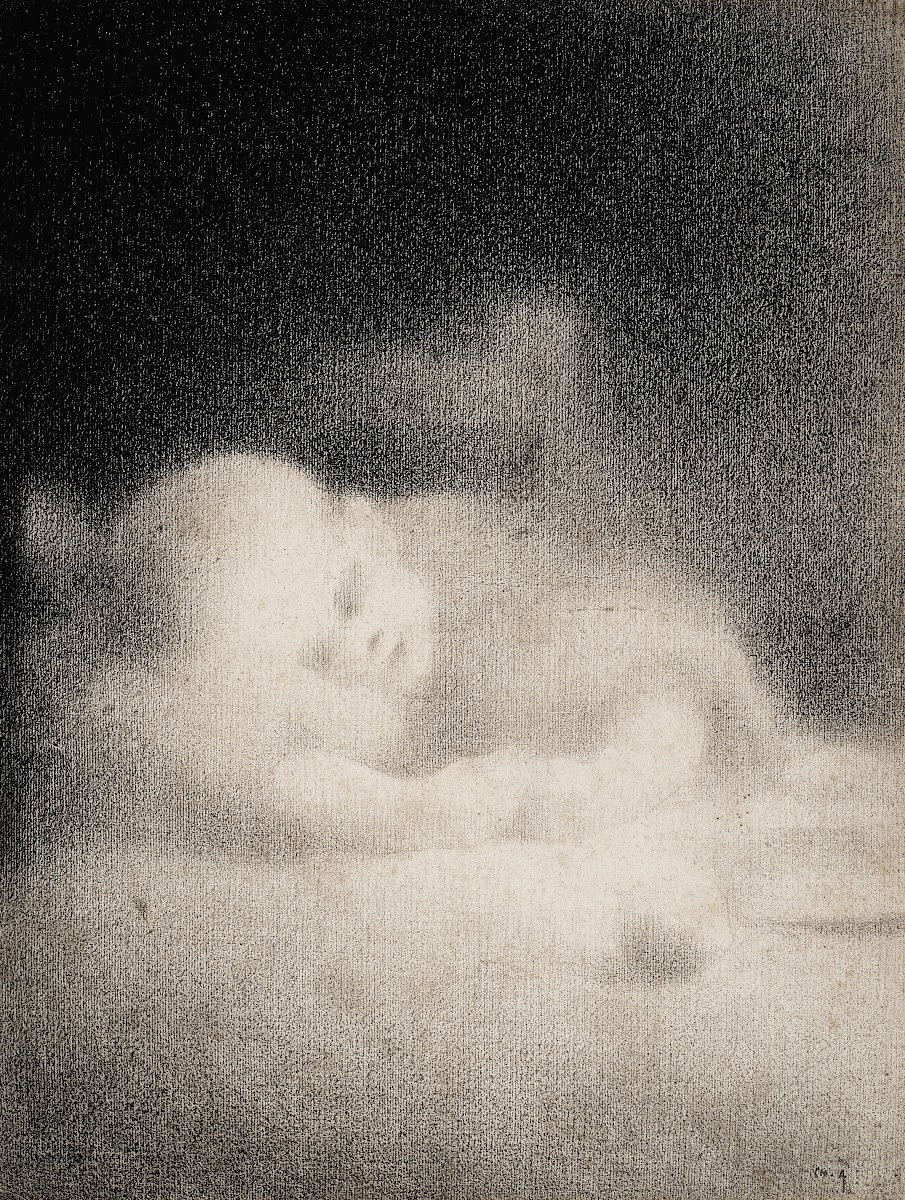 Etude denfant dormant circa 1896