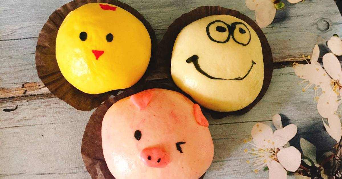 Bánh bao nhân sữa phô mai cho bé