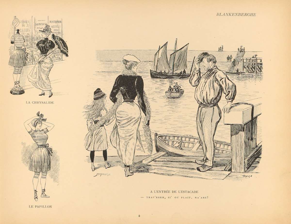 Croquis de plage Pl02 1890