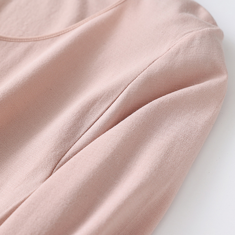 Women's Thermal Top, fitted, round neckline