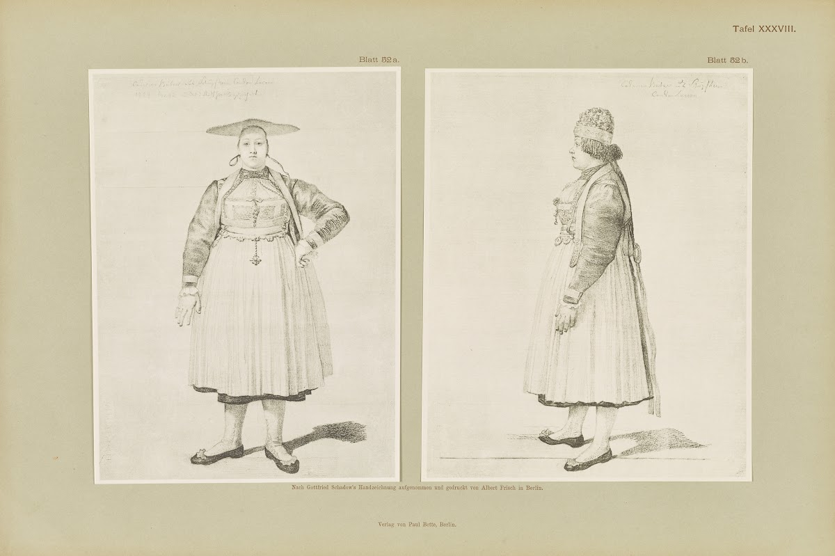 Handzeichnungen von Gottfried Schadow Pl38 1886