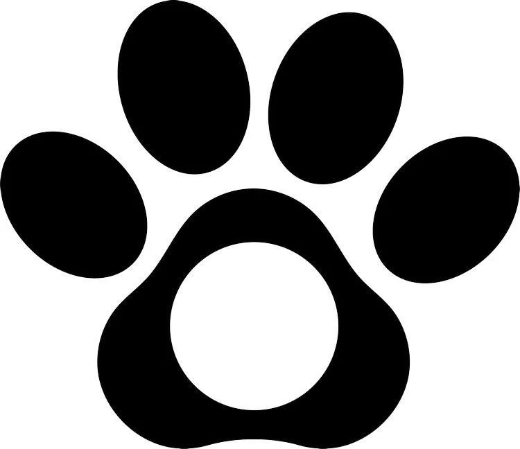 Paw Print Free SVG for Cricut Maker crafts, pet projects, and DIY decor