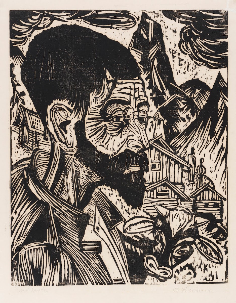 Sennkopf Martin Schmid 1917