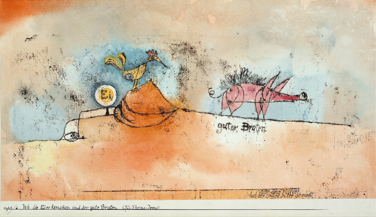 Where the Eggs and the Good Roast 1921