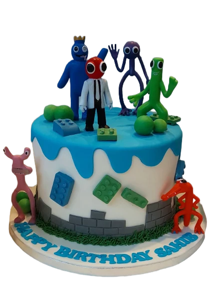 Roblox Friends Icing Cake CB-NC590