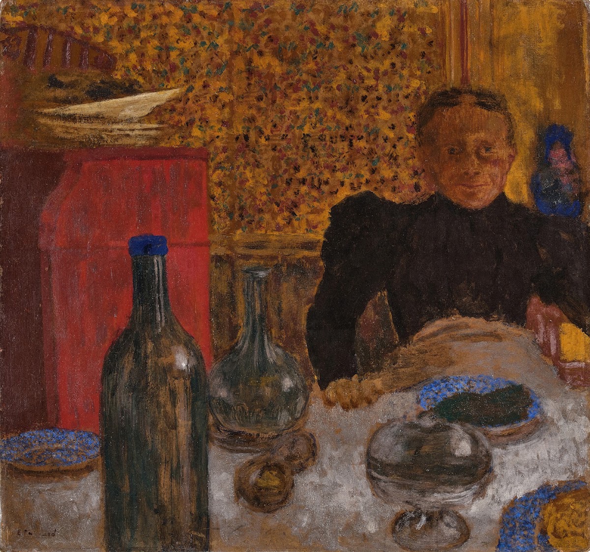 Madame Vuillard à table 1896 97