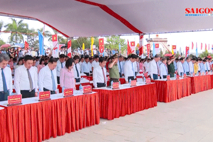 Tổng Bí thư, Chủ tịch nước Tô Lâm dự Lễ Thượng cờ 'Thống nhất non sông' - Báo Sài Gòn Giải Phóng