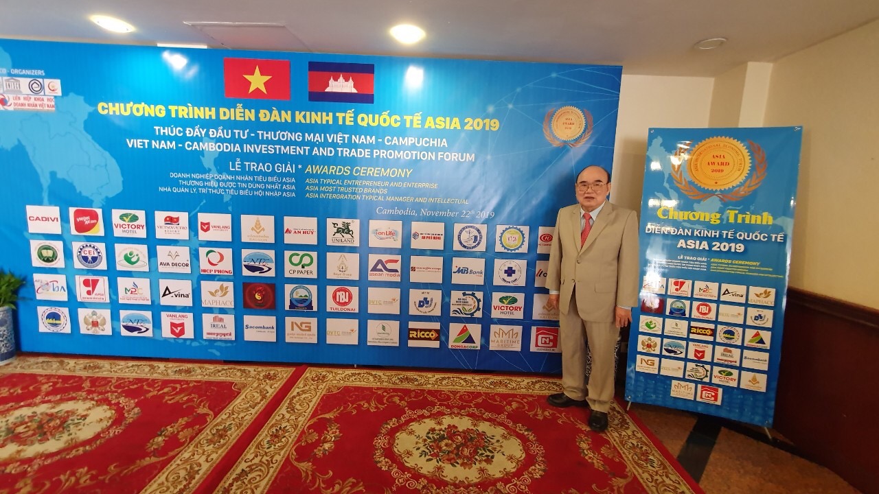 GS.TS Lê Đình Viên tại Diễn đàn Kinh tế Quốc tế Asia 2019