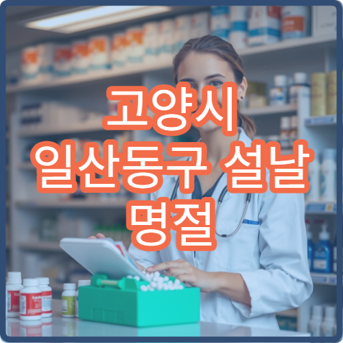 고양시 일산동구 설날 명절 피부과 진료 병원 찾기