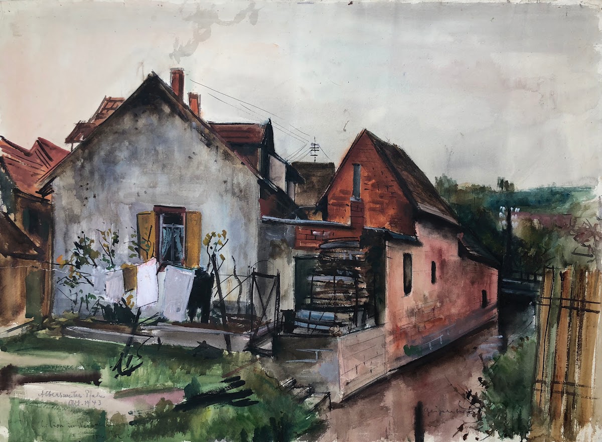 Albersweiler in der Pfalz 1943