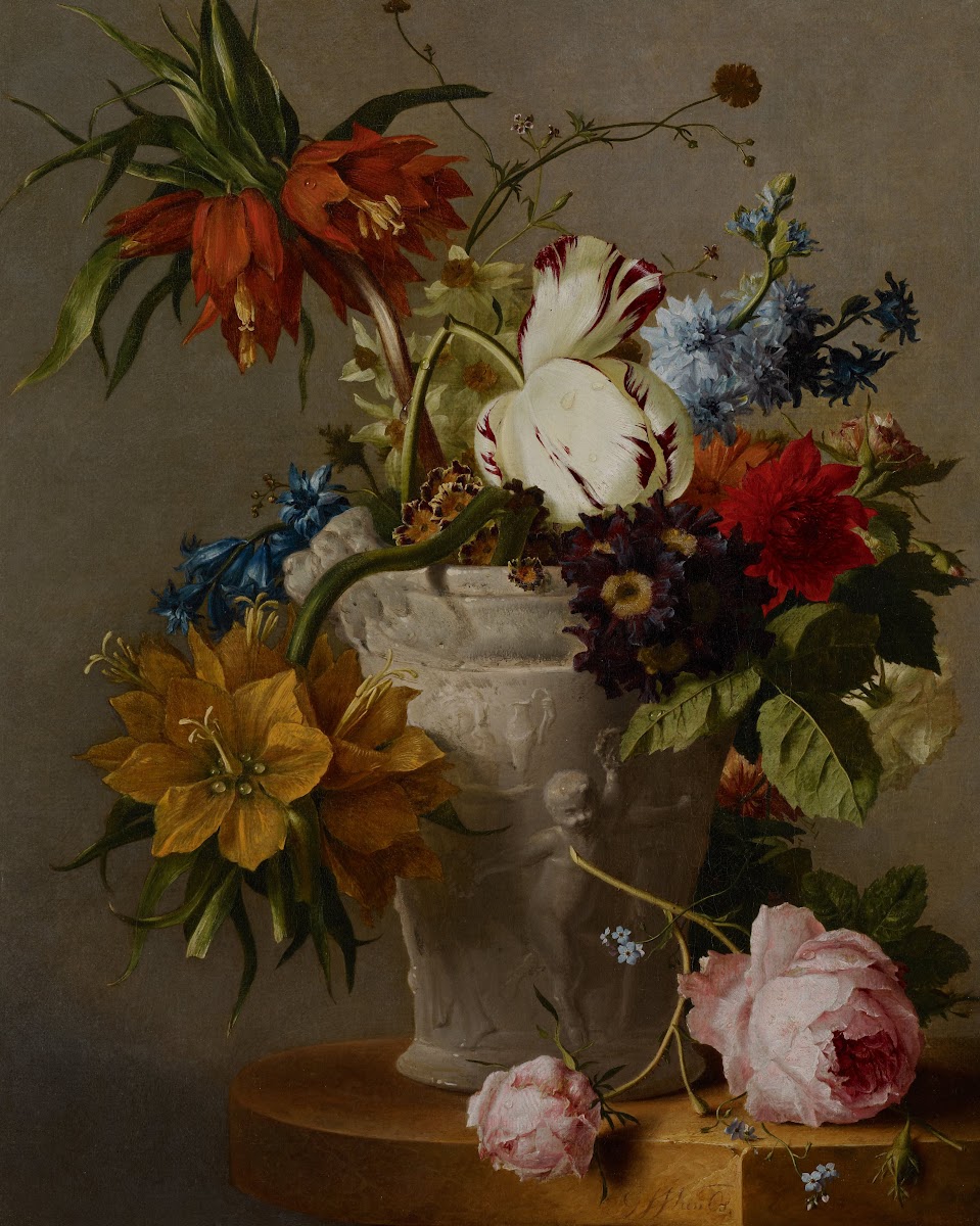 An Arrangement with Flowers 19th century