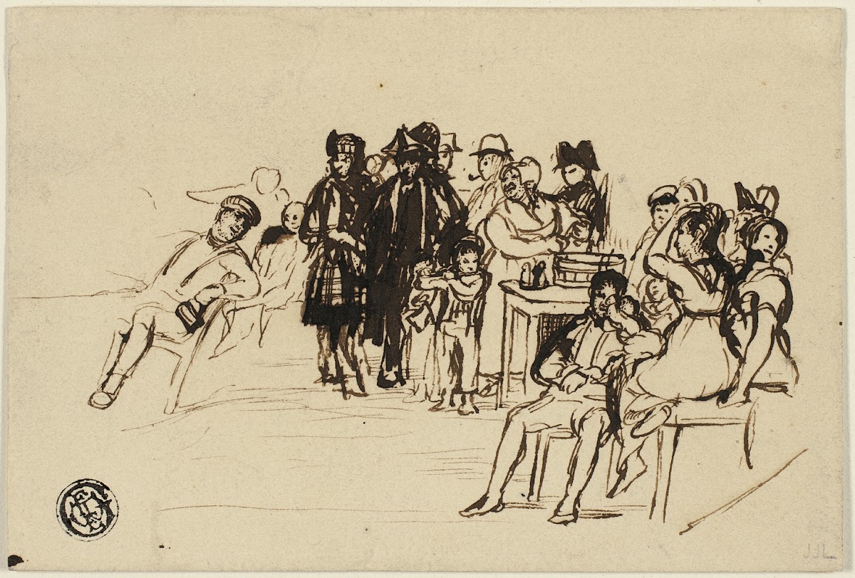 Study for Right Group c 1820