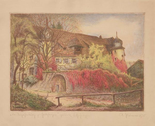 Die Augustenburg Zu GröTzingen 1935