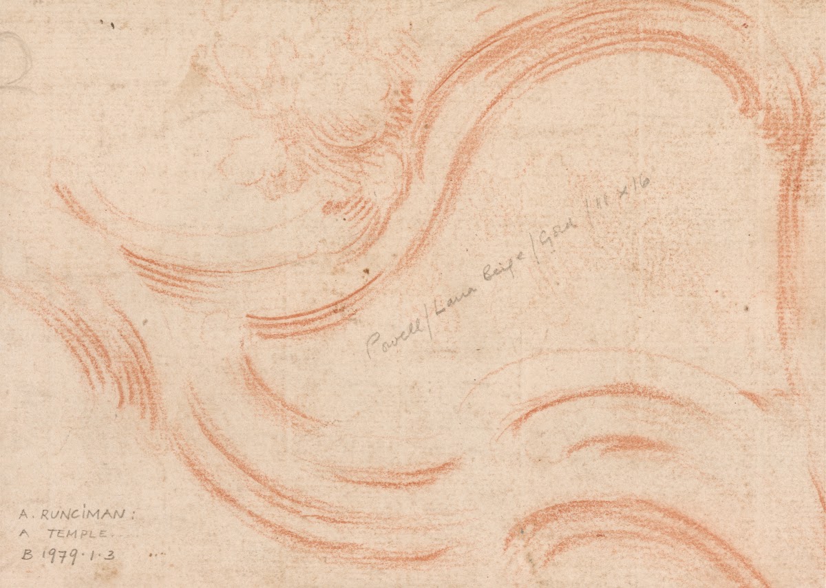 Study of Rocaille Mouldings ca 1767