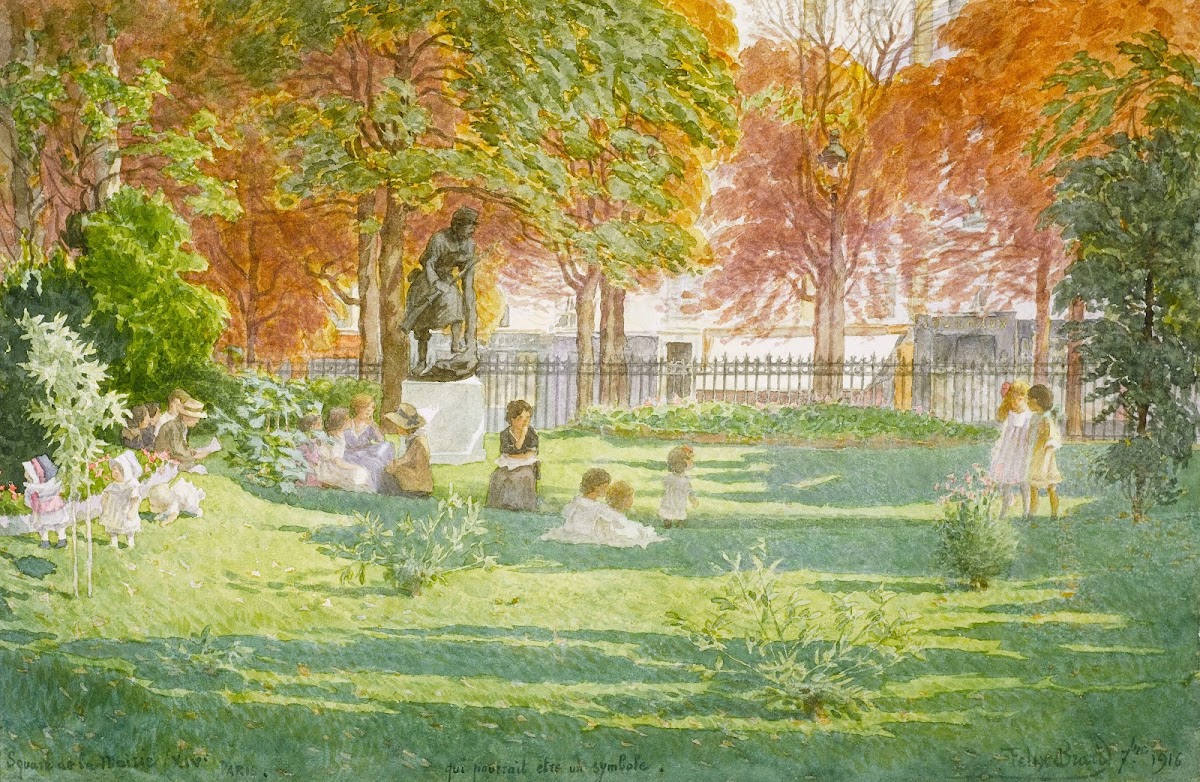 Square de la Mairie du XIVème arrondissement 1916
