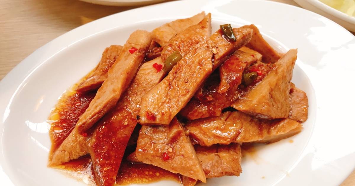 Món chay thường ngày| Cốt lết chay rim tương ớt