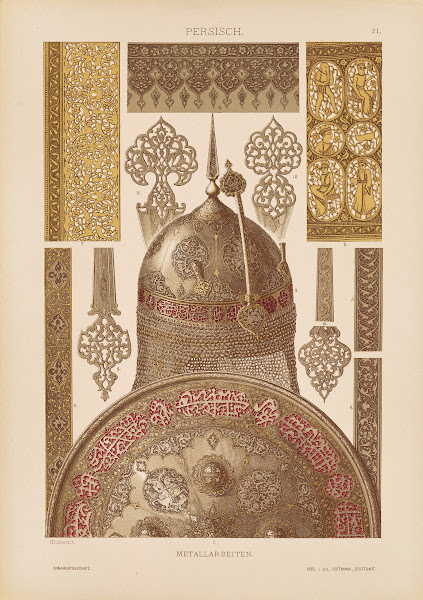 Persisch  Metallarbeiten 1887