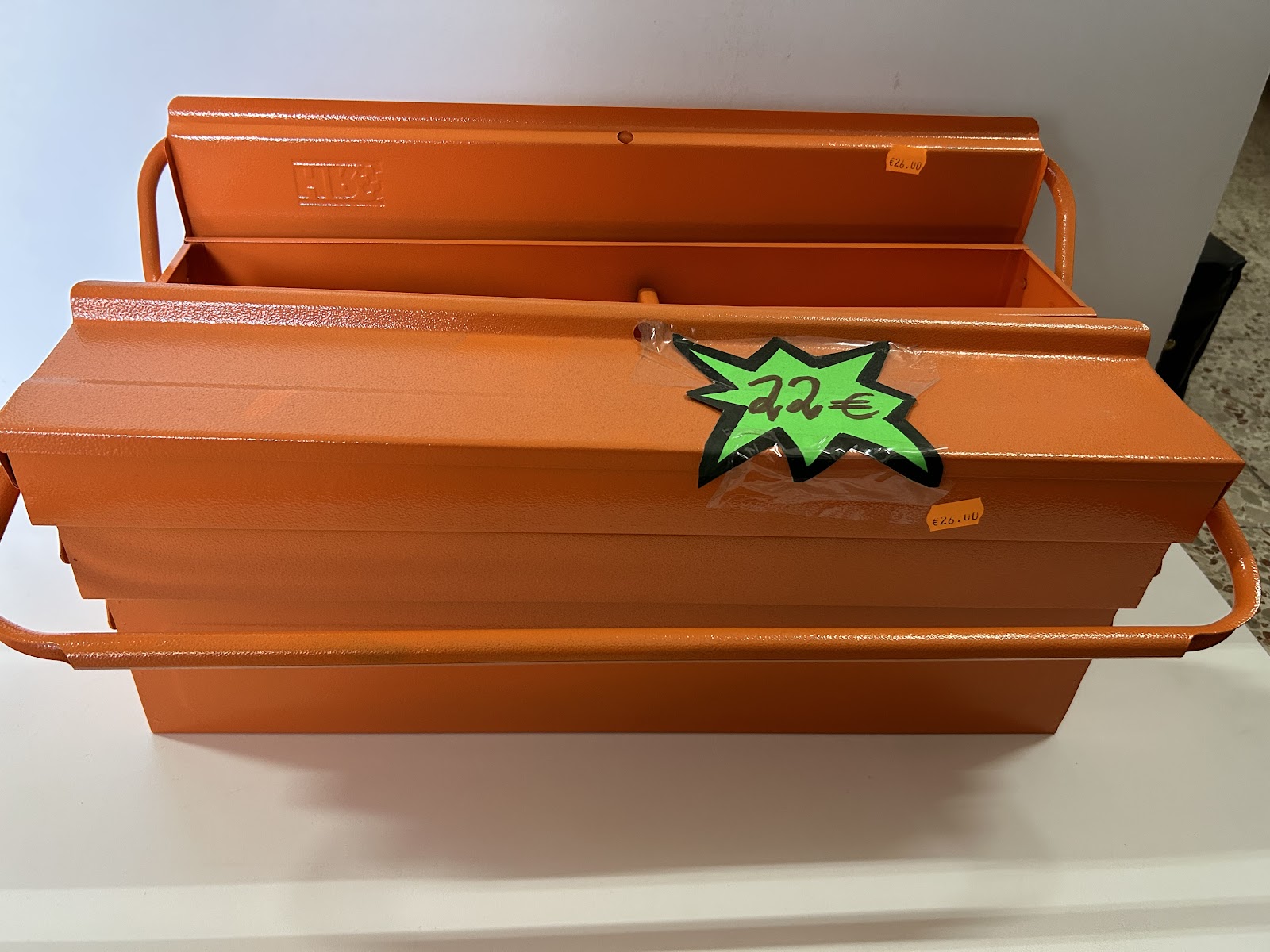  Caja de herramientas metálica 5 bandejas de 530 mm