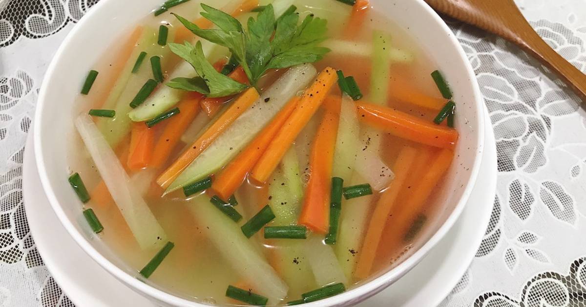 Canh su cà rốt