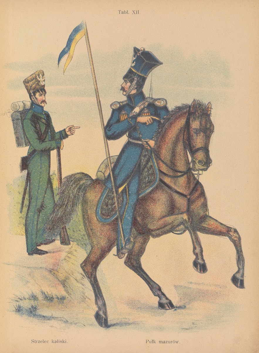 Strzelec kaliski Pułk mazurów 1908