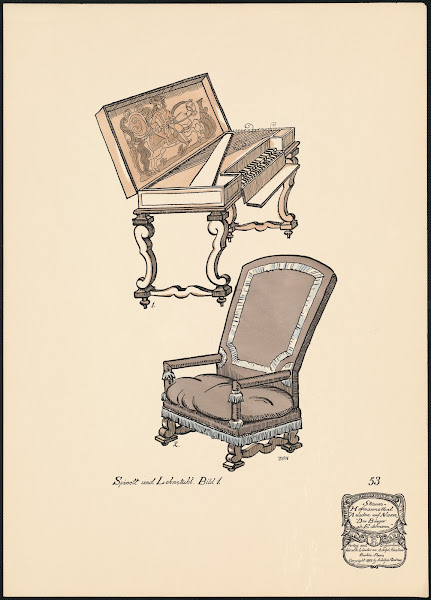 Spinett und Lehnstuhl 1912