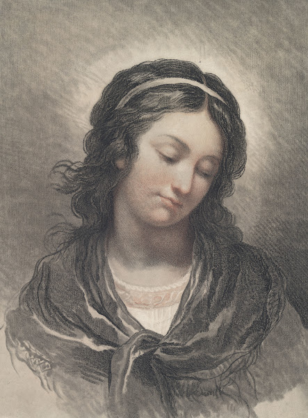 Head Of A Woman Looking Down c 1788