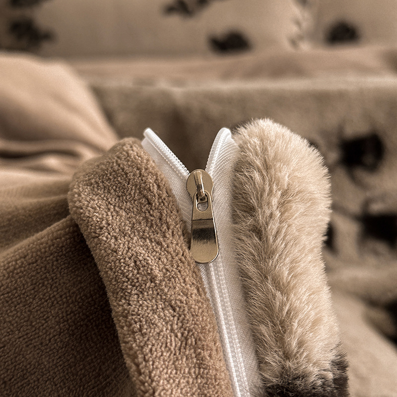 Milk Fiber Bedding Set, Winter, Antistatic