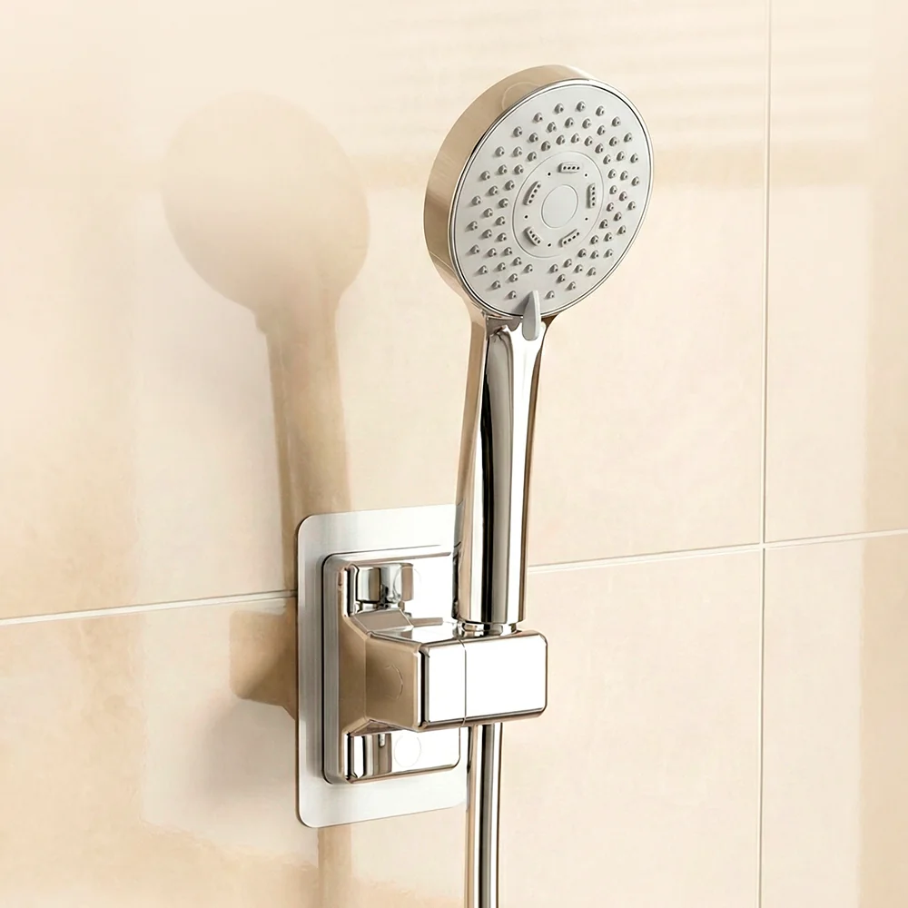 코멧 접착식 각도조절 샤워기 홀더 한 달 써보니 접착력 진짜 대박이네요