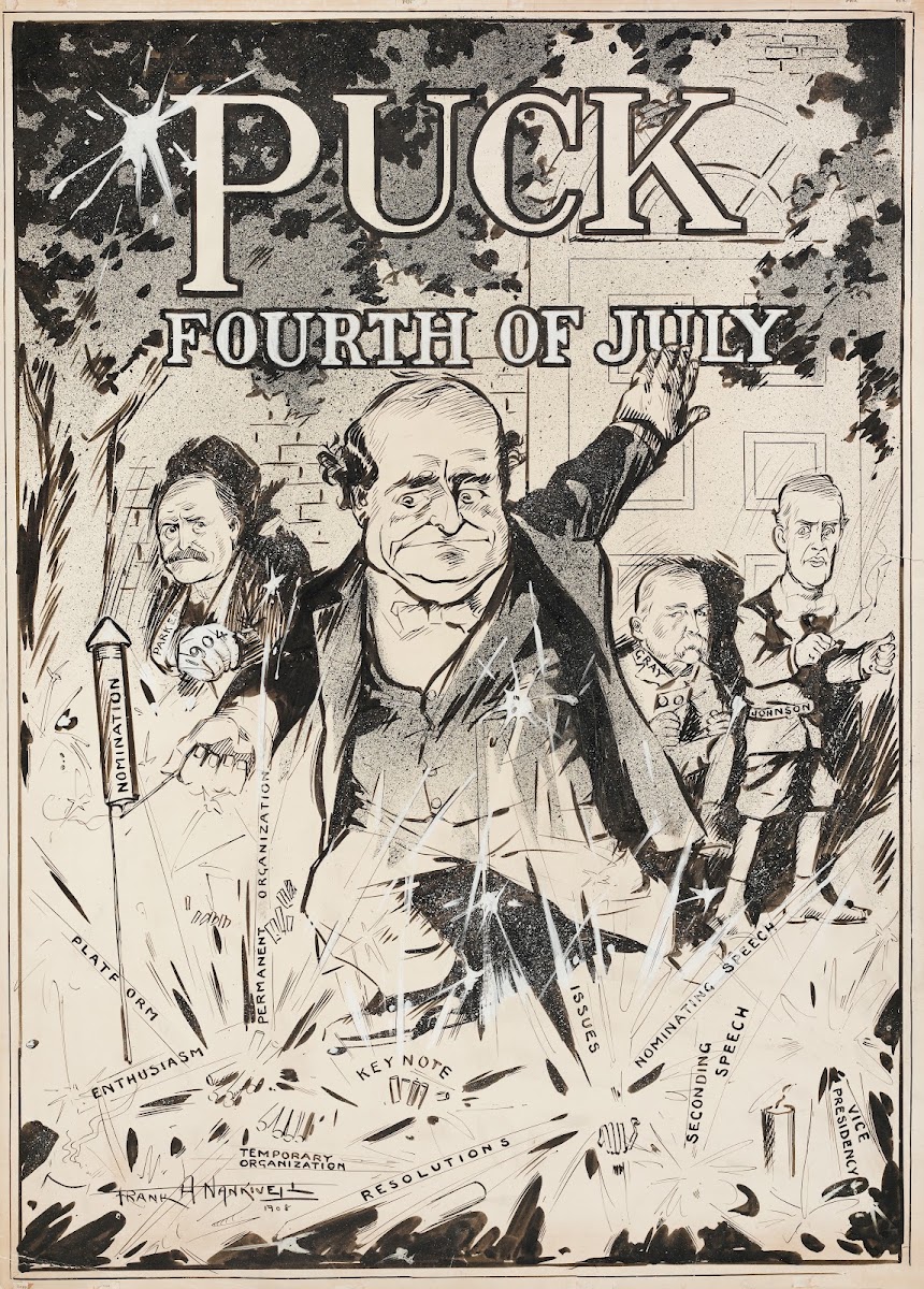 Puck Fourth of July 1908