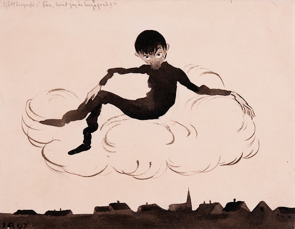 Self Portrait on a Cloud 1907