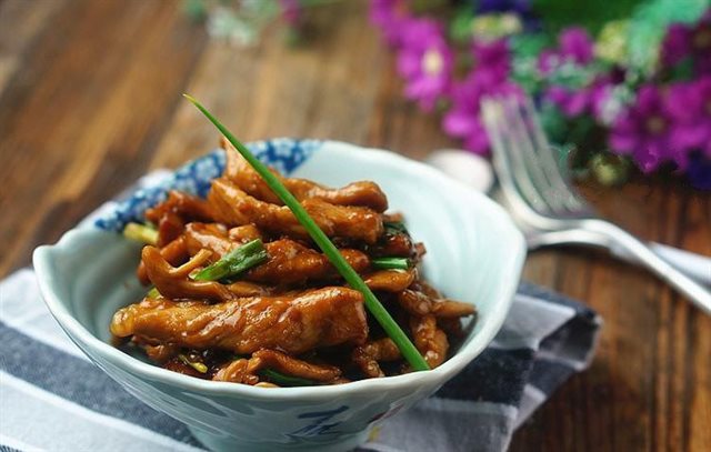 Thịt Rim Nước Tương