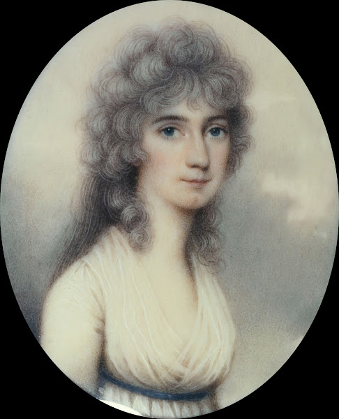 Portrait de Miss Bradley 1800