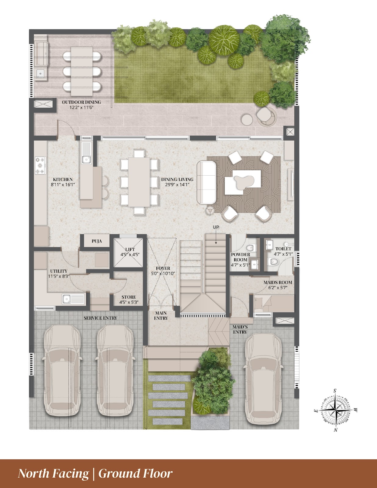 Bhoomi floor plan view 1