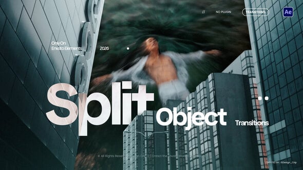 Split Object Transitions Free Download – Envato Elements