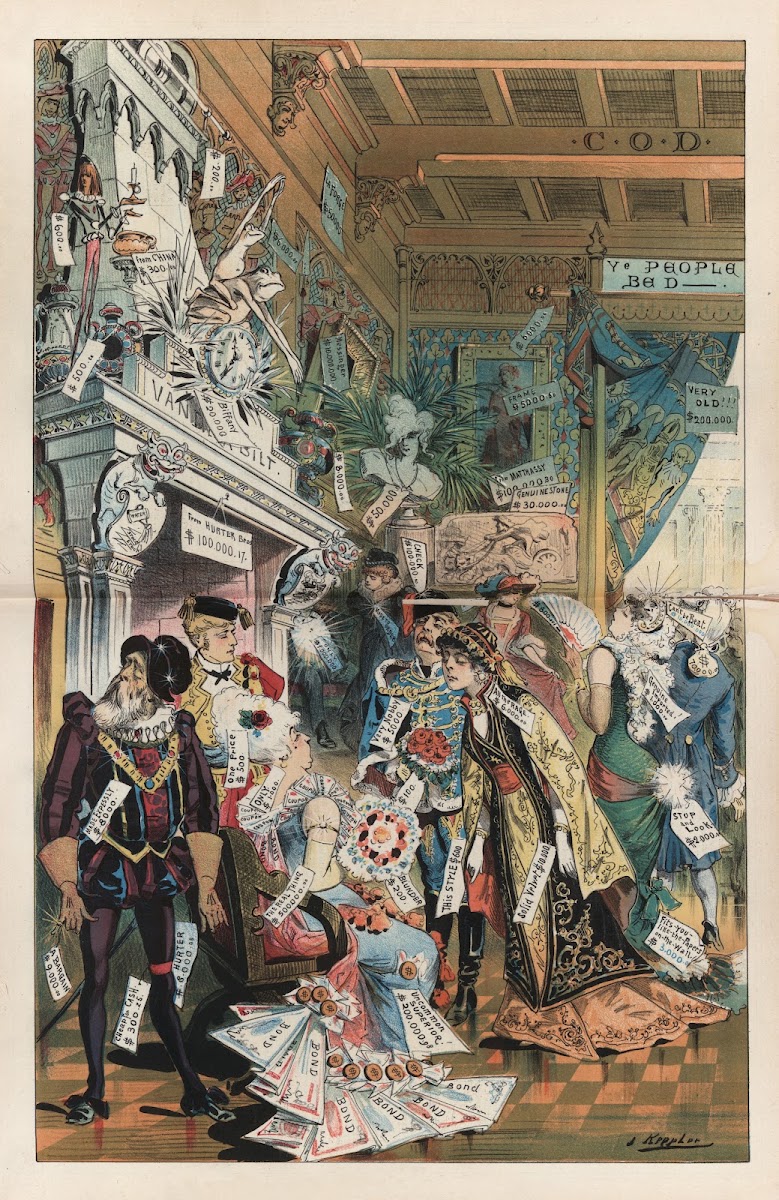 The great advertising ball of the season 1883