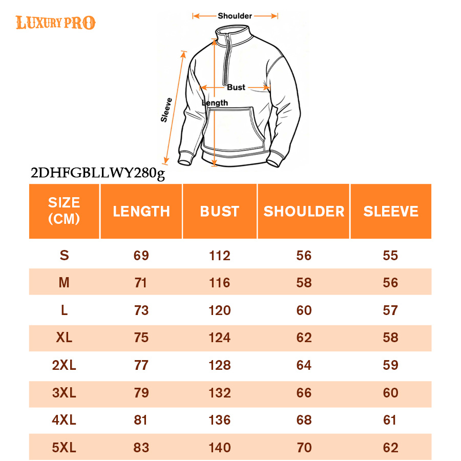 2D Waffle Half‑Zip Sweatshirt-280g