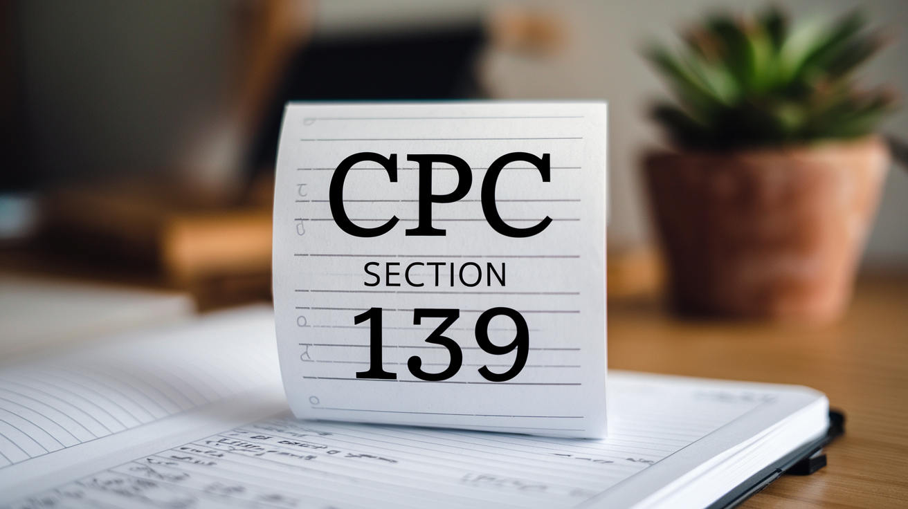 CPC Section 139 – Filing of Written Statement