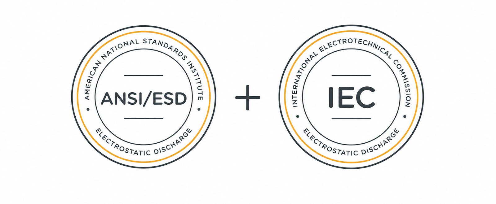 ANSI/ESD and IEC standards seals
