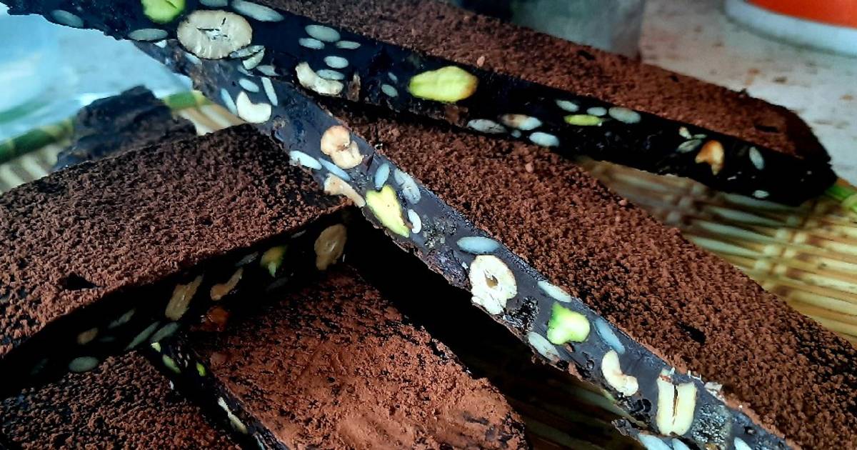 Kẹo nougat socola