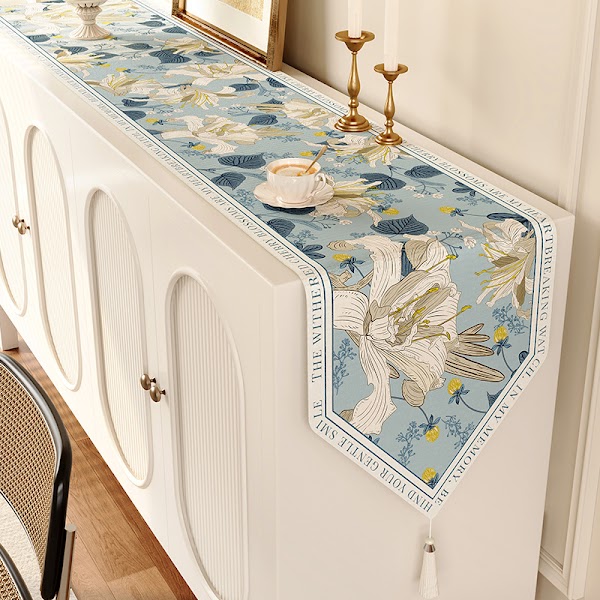 High End Table Runner Alas Meja Panjang