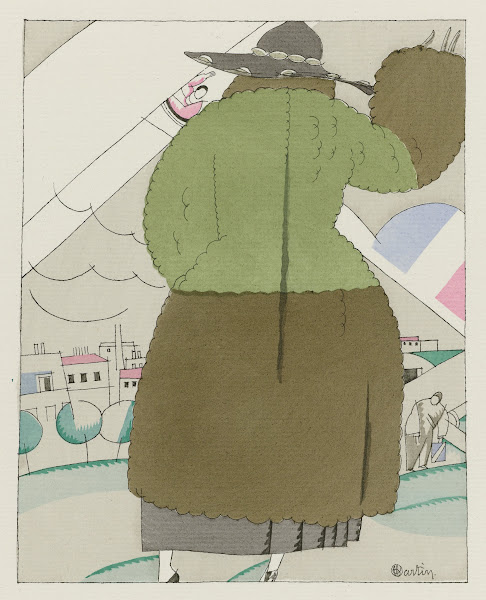 Relation  Manteau de sports de Paul Poiret 1921