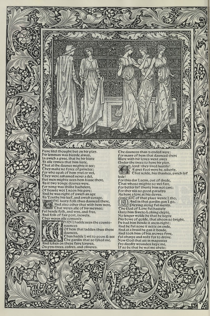 The works of Geoffrey Chaucer Pl40 1896
