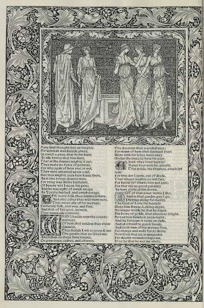 The works of Geoffrey Chaucer Pl40 1896