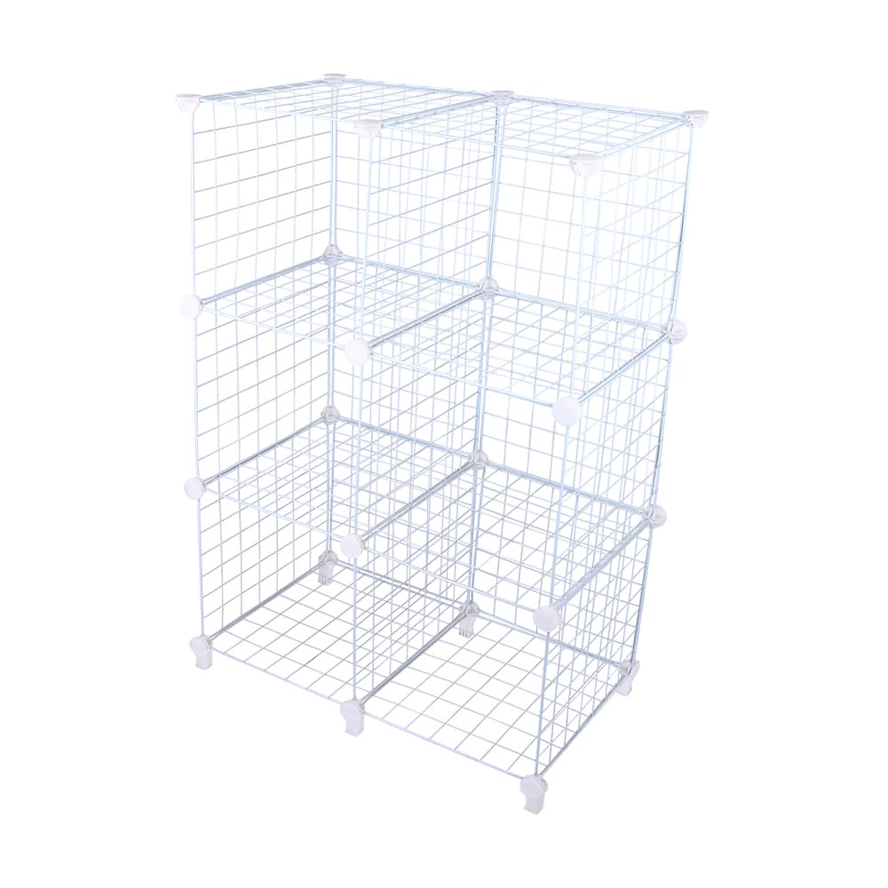 Mueble organizador de hierro Link Life™ de 6 compartimientos