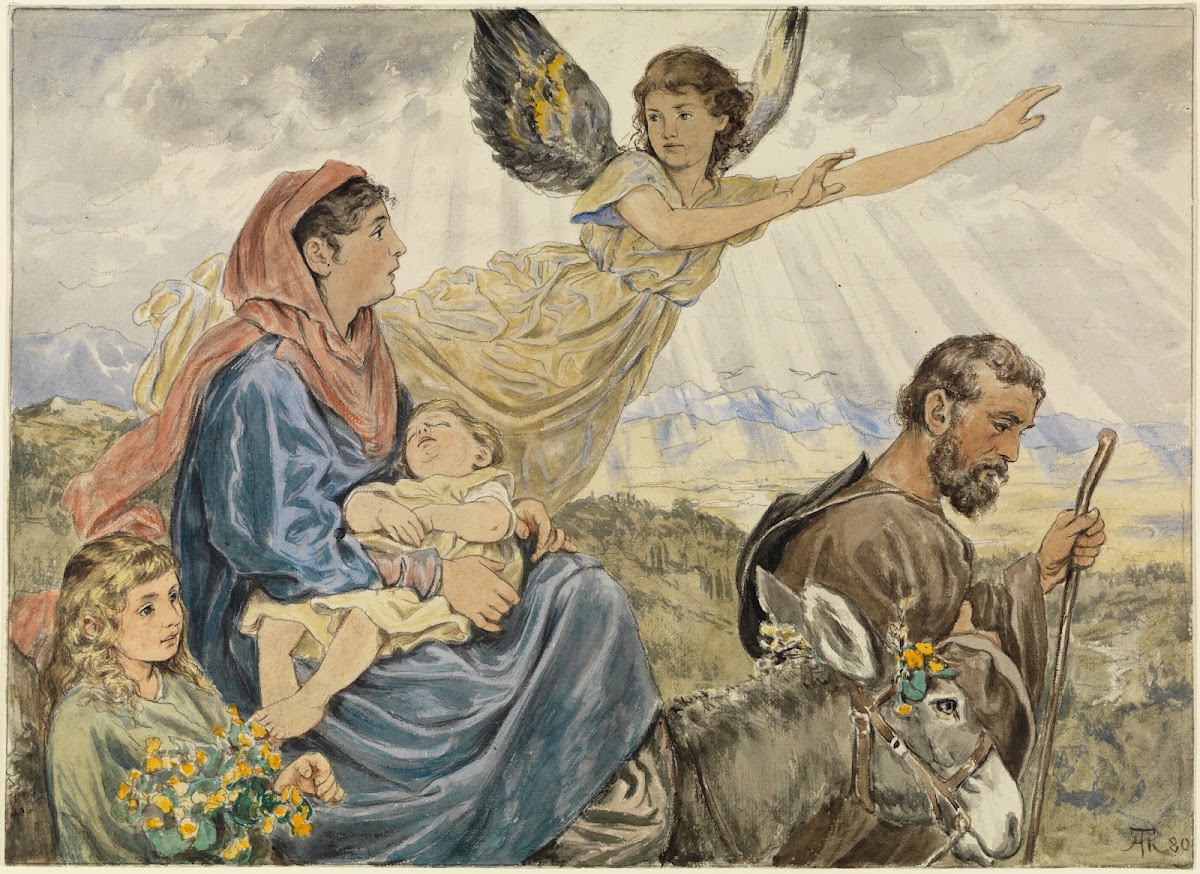Flucht nach Ägypten 1880