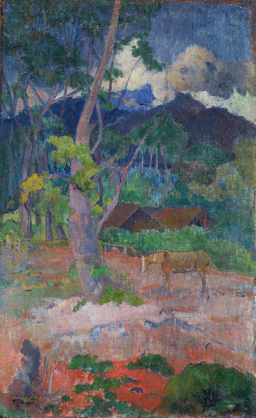 Landscape with a Horse 1899